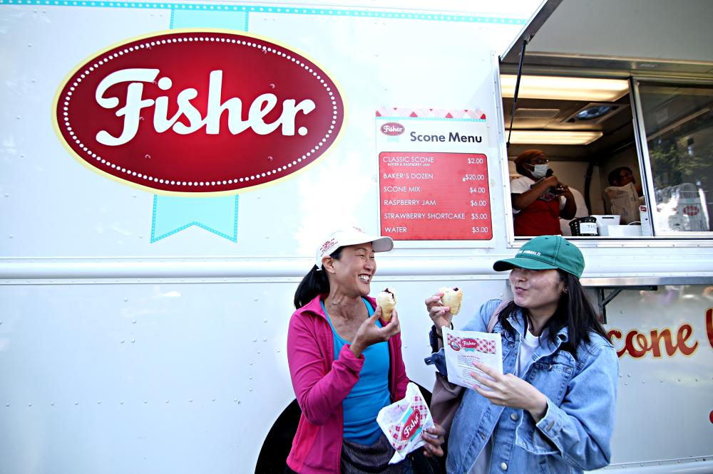 Fisher Scone Truck at SummerFEST
